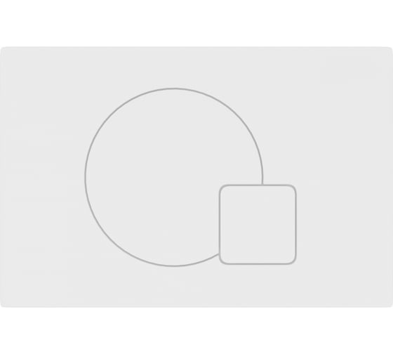 Изображение товара Клавиша смыва Maretti Elio белый AC12EL-740