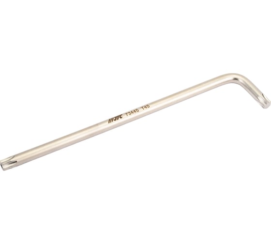 Изображение товара Г-образный TORX ключ JTC удлиненный T45H, длина 90мм 73445
