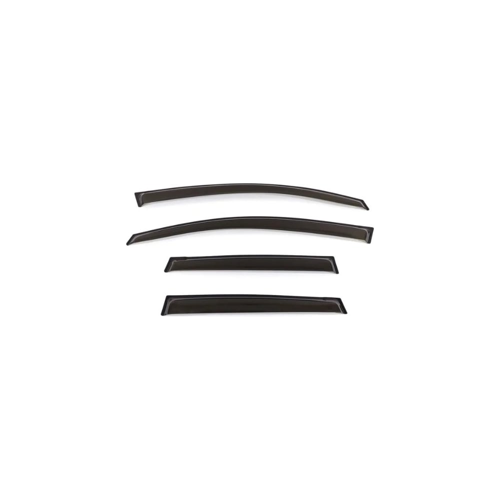 Изображение товара Дефлекторы окон DEFLY Honda Fit GD 2001-2008 комплект 4 шт черный оргстекло