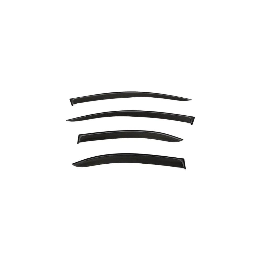 Изображение товара Дефлекторы окон DEFLY для Toyota Avensis T250 2003-2010 комплект 4 шт. чорный