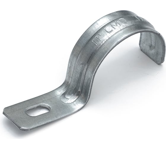 Изображение товара Металлическая однолапковая скоба Промрукав усиленная, противопожарная, СМОУ d31-32 мм, 50 шт. PR13.02404