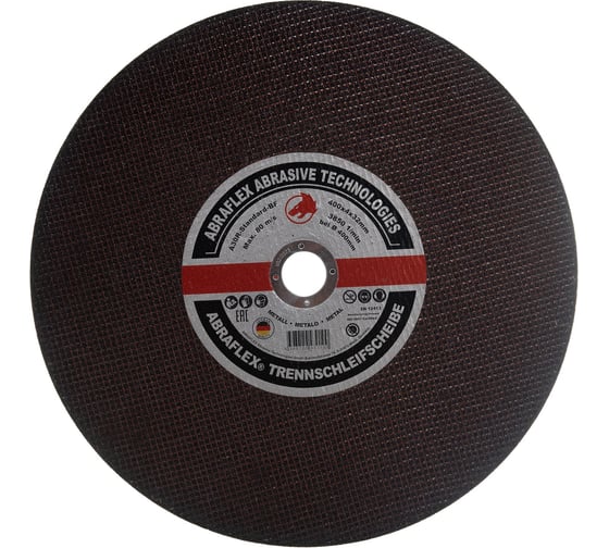 Изображение товара Круг отрезной по металлу (400x4,0x32 мм) Abraflex А400403200