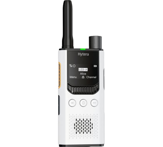 Изображение товара Радиостанция портативная Hytera S1 Pro, белый HYT-S35 pearl white