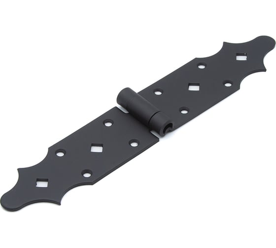 Изображение товара Петля фигурная Дверной Страж 140x140 мм, черная ДС74146