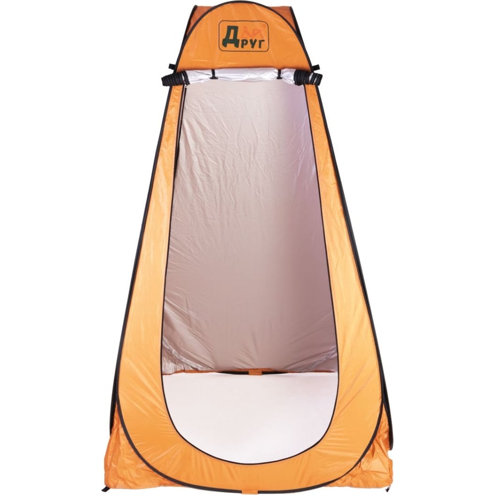 Изображение товара Универсальная палатка для душа и туалета Друг L оранжевая, быстроустановка