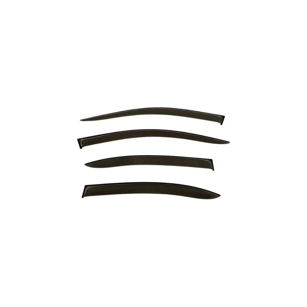 Изображение товара Дефлекторы окон DEFLY для Lifan Solano 2010-2016 комплект 4 шт черные