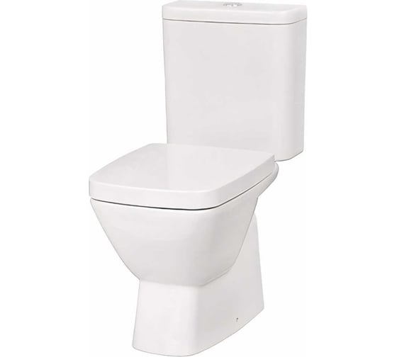 Изображение товара Унитаз-компакт SANTEK Нео дюропласт, металлический крепеж, 2 режима, soft-close 1.WH30.2.194 00000048209