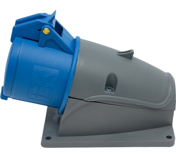 Изображение товара Стационарная розетка IEK ССИ-123, 32А-6ч/200-250В, 2Р+РЕ, IP44, MAGNUM PSN11-032-3