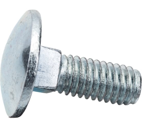 Изображение товара Мебельный болт с квадратным подголовком Метизный двор 6x16, DIN 603, 100 шт. 4690441037794