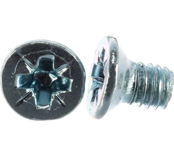 Изображение товара Потайной винт Метизный двор M4x6, DIN 965, 200 шт. 4690441037770