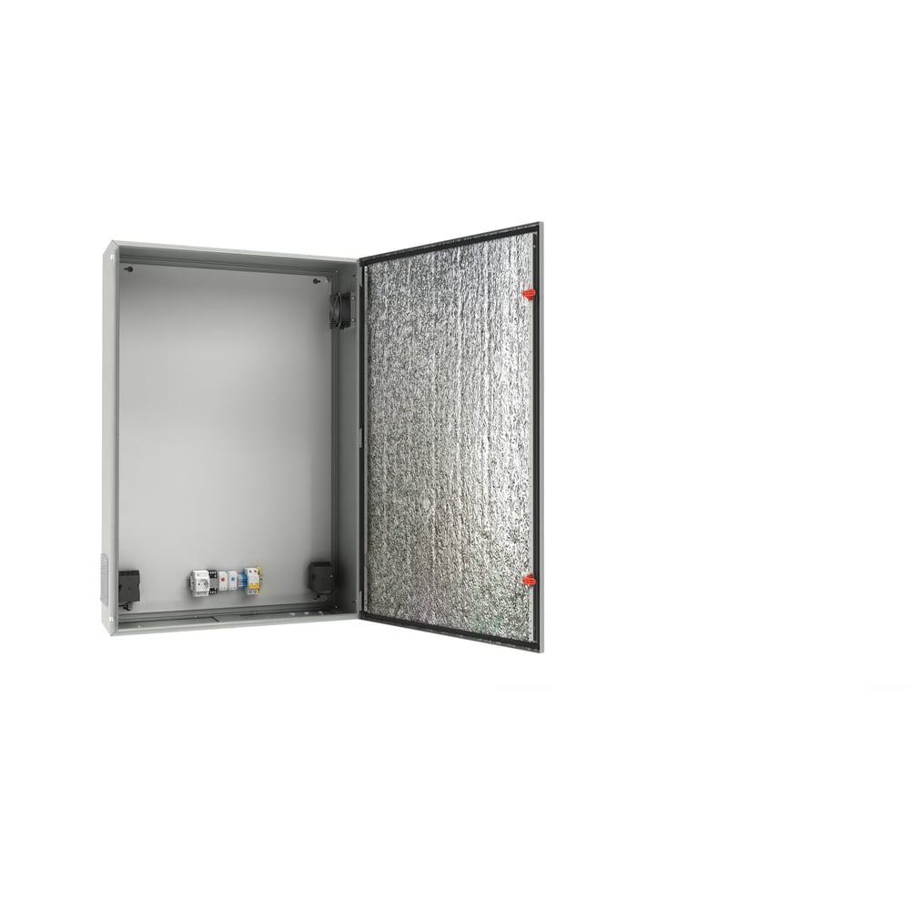 Изображение товара Уличный термошкаф с обогревом и вентиляцией АМАДОН внешние габариты, мм: Ш800хВ1200хГ300. ТШВ132-80.120.30-ST