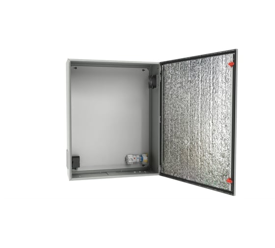 Изображение товара Уличный термошкаф с обогревом и вентиляцией АМАДОН внешние габариты, мм: Ш800хВ1000хГ300. ТШВ132-80.100.30-ST