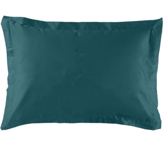 Изображение товара Наволочка Primavelle 70x70 см сатин с ушками с клапаном бирюзовый 113911102-сг45