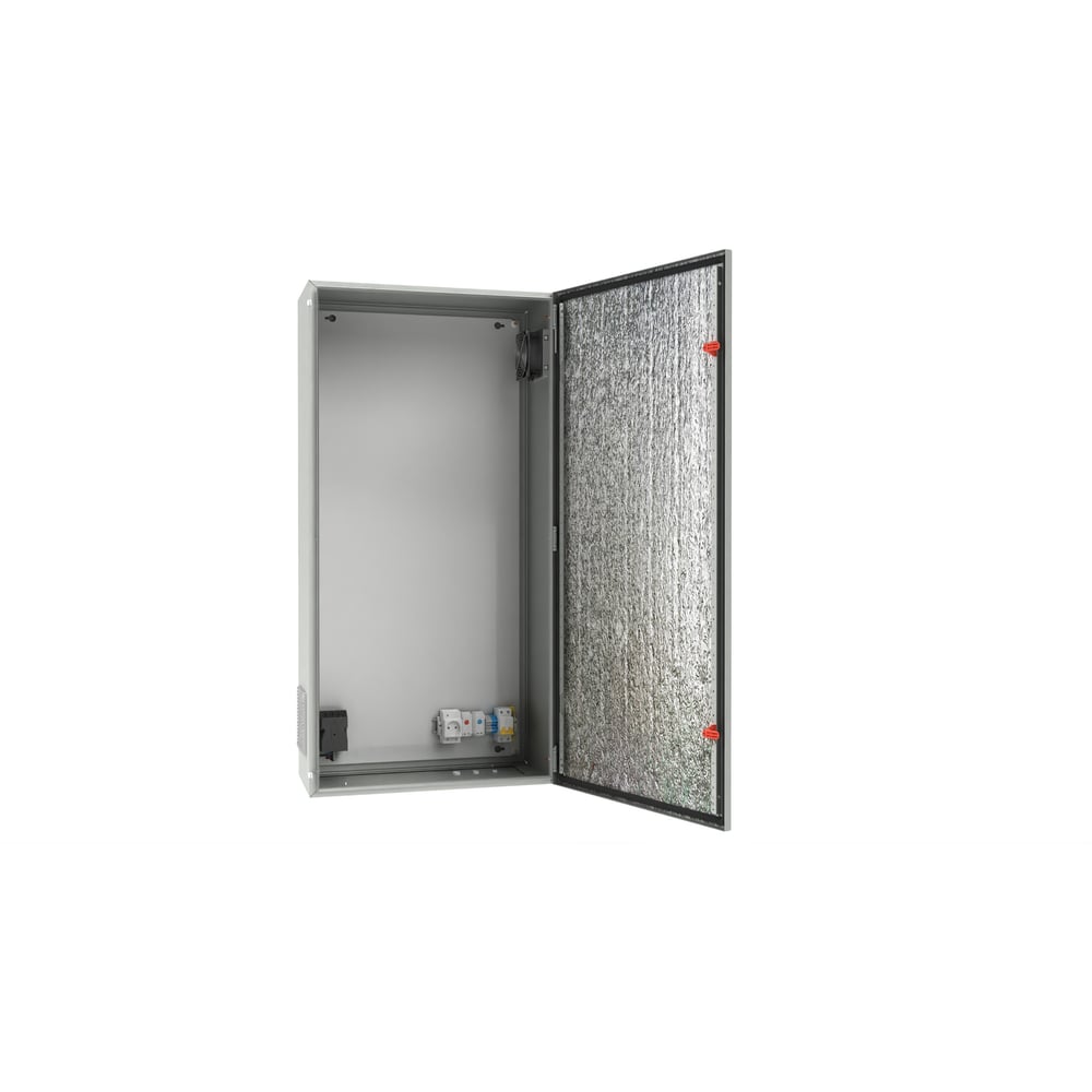 Изображение товара Уличный термошкаф с обогревом и вентиляцией АМАДОН внешние габариты, мм: Ш600 х В1200 х Г300. ТШВ132-60.120.30-ST