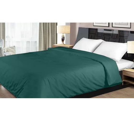 Изображение товара Пододеяльник на молнии Primavelle 145x210 см, сатин, бирюзовый 136315102-сг45