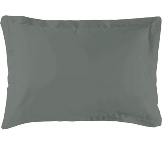 Изображение товара Наволочка Primavelle 52x74 см сатин с ушками с клапаном графит 113911110-сг02