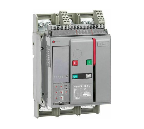 Изображение товара Силовой автоматический выключатель с электронным расцепителем DEKraft 4P 1000А 50кА ВА-338E 22513DEK