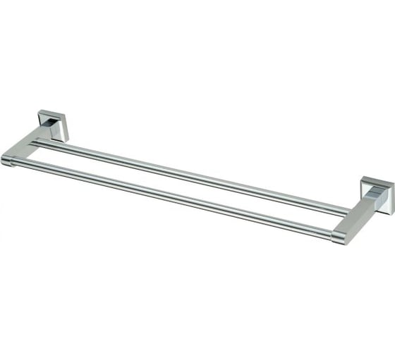 Изображение товара Прямой держатель для полотенец Savol двойной, 60 см, хром S-609548 23278