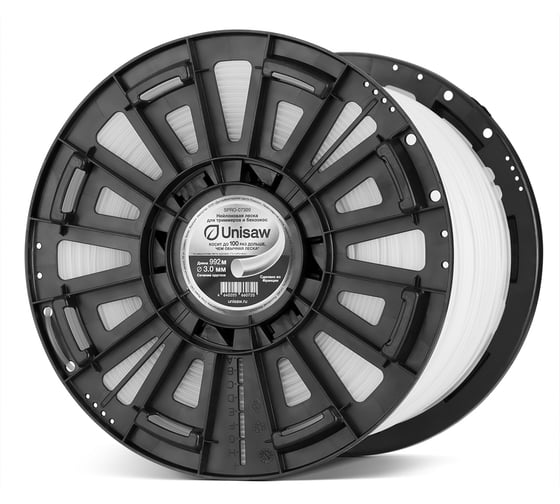 Изображение товара Леска триммерная Professional Quality 3.0 мм, 992 м, круглая Unisaw SPRO-07309