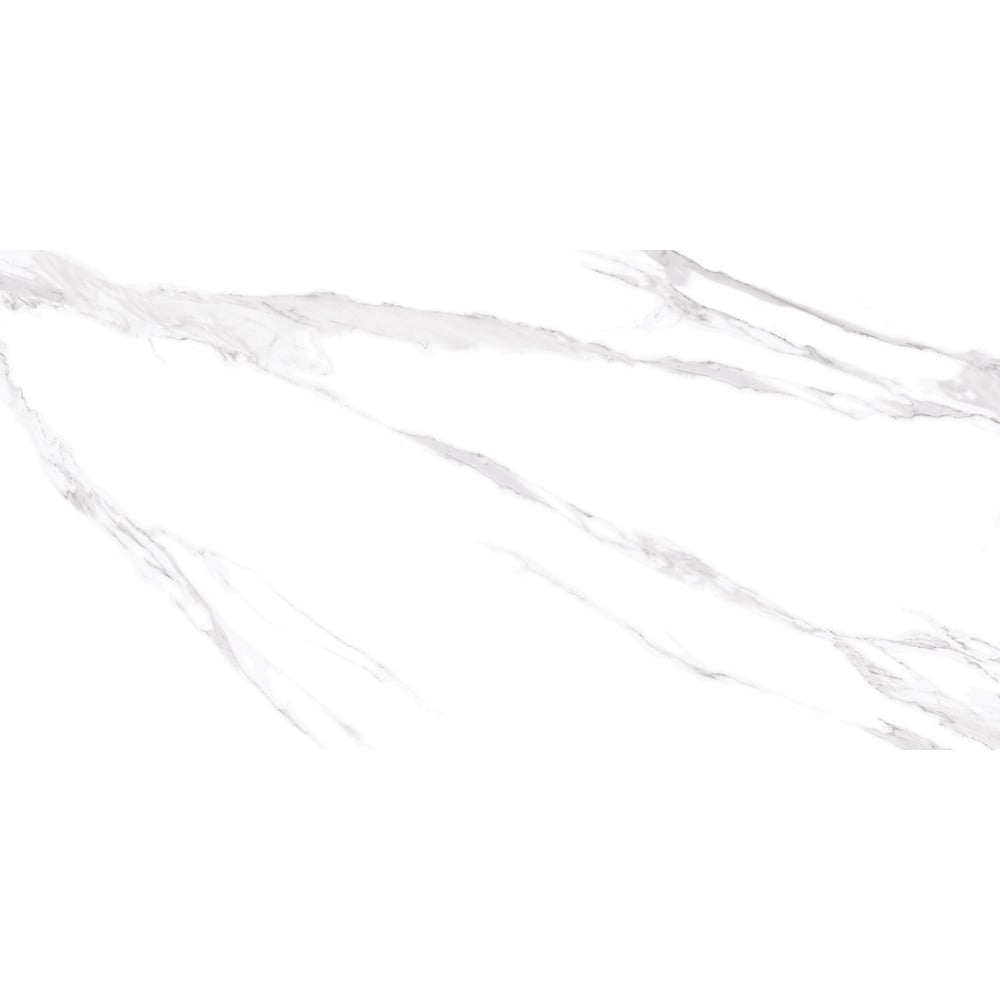 Изображение товара Керамогранит Realistik Albeta Statuario глянцевый 60x120 см белый мрамор