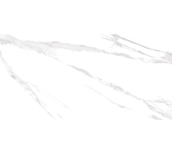 Изображение товара Керамогранит Realistik Albeta Statuario глянцевый, белый, рисунок калакатта 60x120 см, 1,44 кв. м Albeta120,Realistik