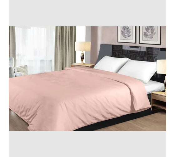 Изображение товара Пододеяльник на молнии Primavelle 200x200 см, сатин, розовый 136315105-сг26