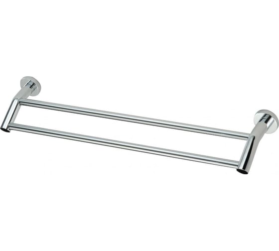 Изображение товара Прямой держатель для полотенец Savol двойной, 60 см, хром S-608748 23241