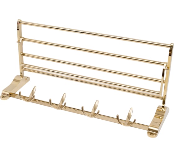 Изображение товара Полка для полотенец Savol откидная 60 см золото 6099B 23179 S-06099B