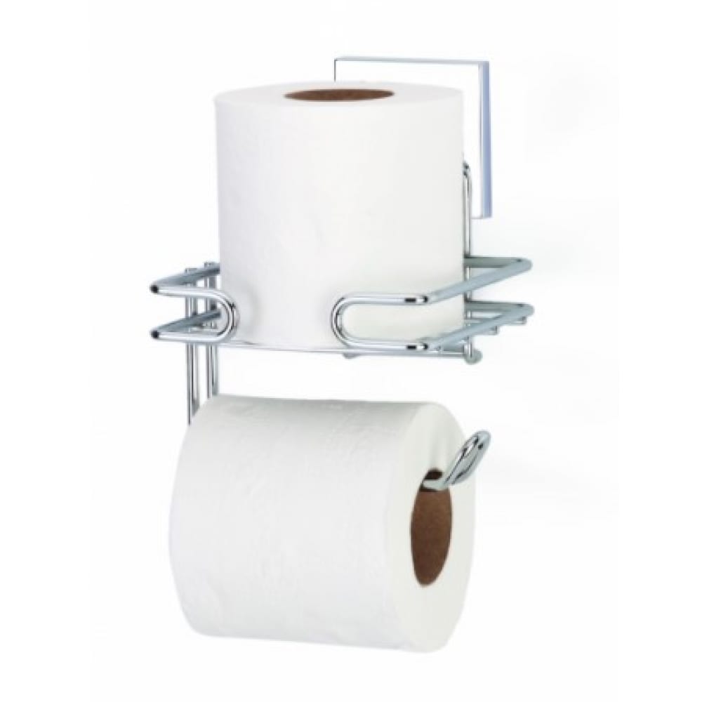 Самоклеящийся держатель туалетной бумаги с запасным рулоном TEKNO-TEL самоклеящийся держатель тундра