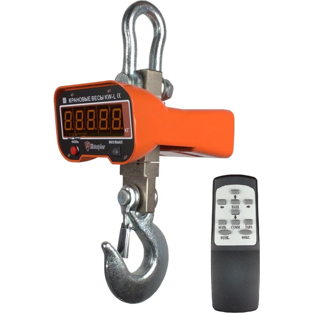 Изображение товара Весы крановые Shtapler KW-L 5000 кг электронные профессиональные промышленные