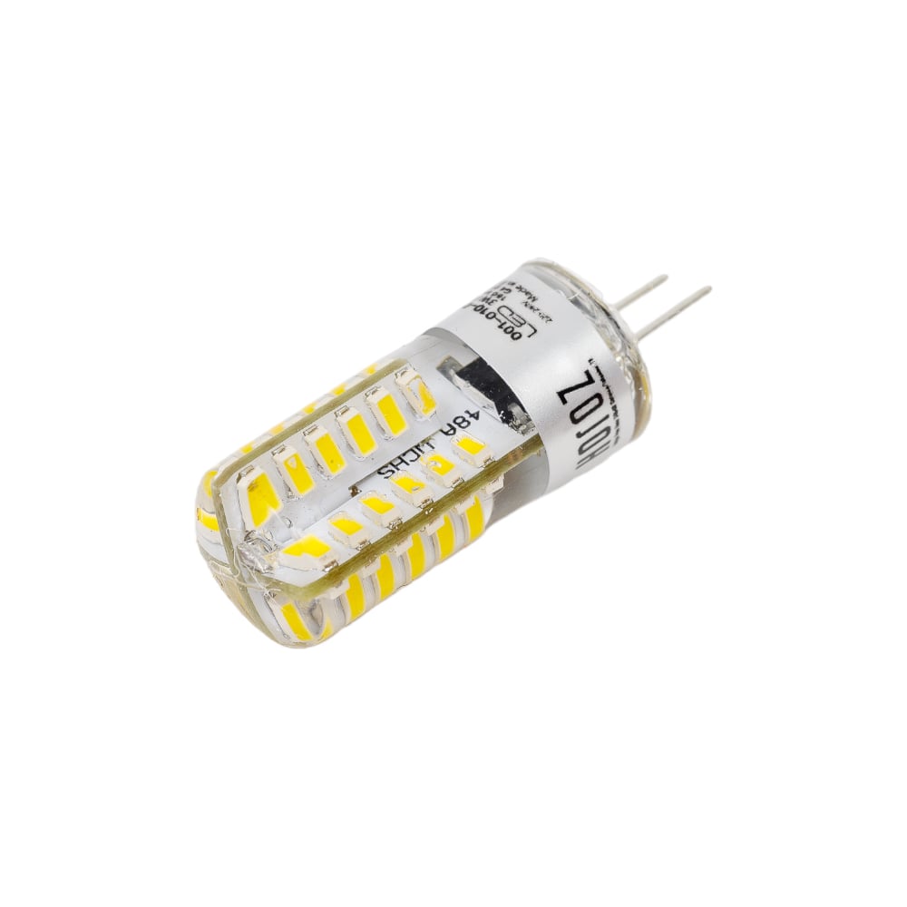 Изображение товара Светодиодная лампа HOROZ ELECTRIC Силиконовая MICRO-3 3W G4 2700K 220-240V 001-010-0003 HRZ00000046
