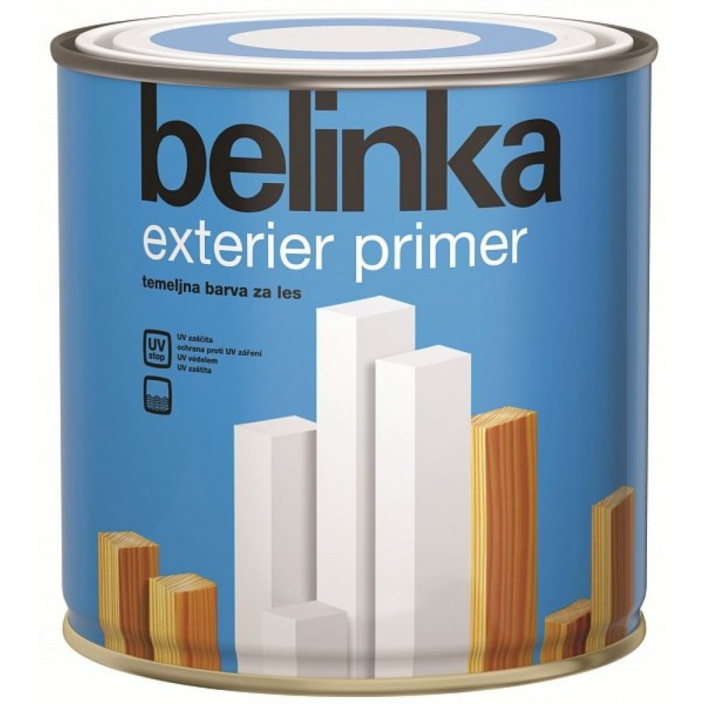 фото Грунт для древесины belinka exterier primer 0,75 л. 31180