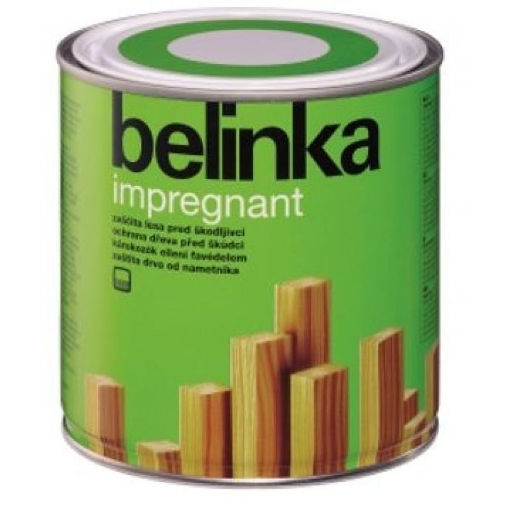 фото Грунтовочная основа-антисептик для защиты древесины belinka impregnant 0,75л 32100