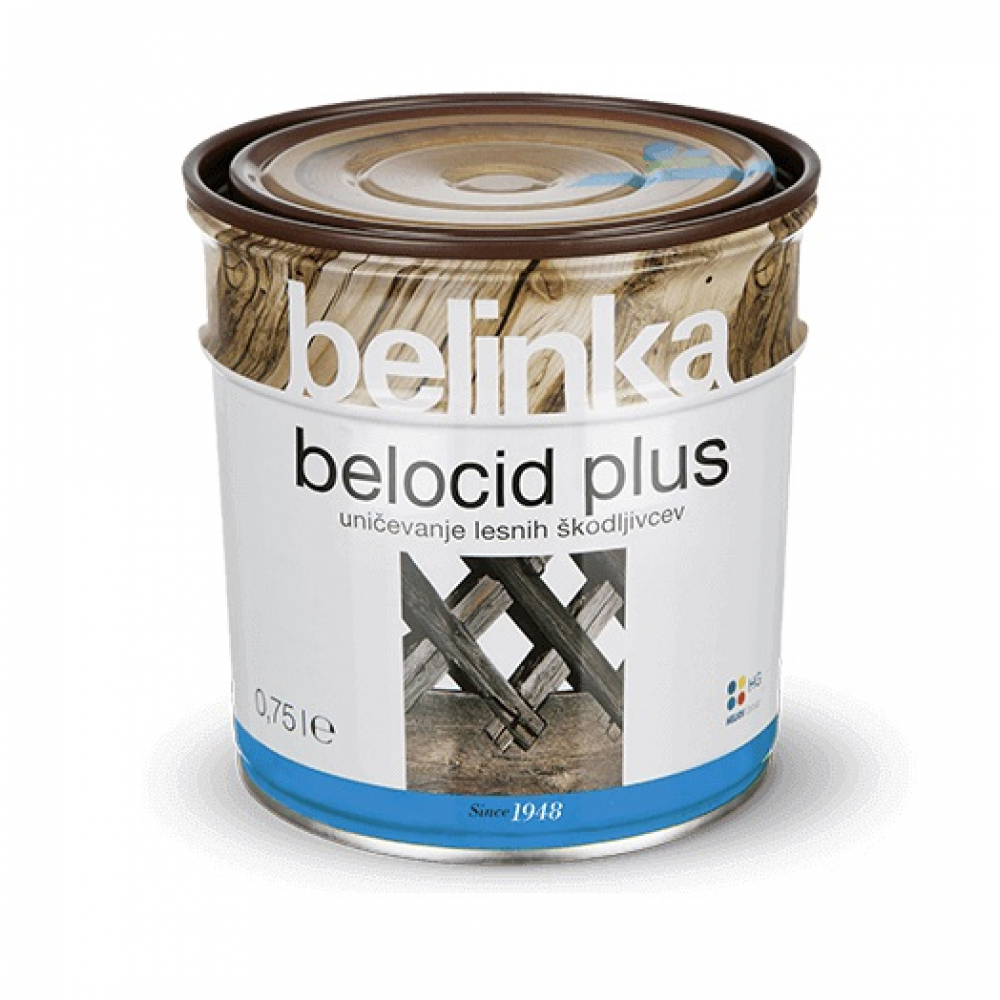 фото Антисептик для древесины belinka belocid plus 0,75л 46502202