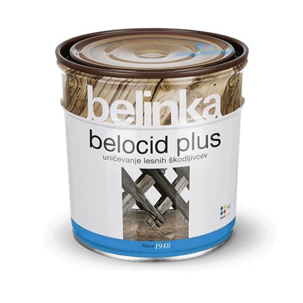 фото Антисептик для древесины belinka belocid plus 2,5л 46502203