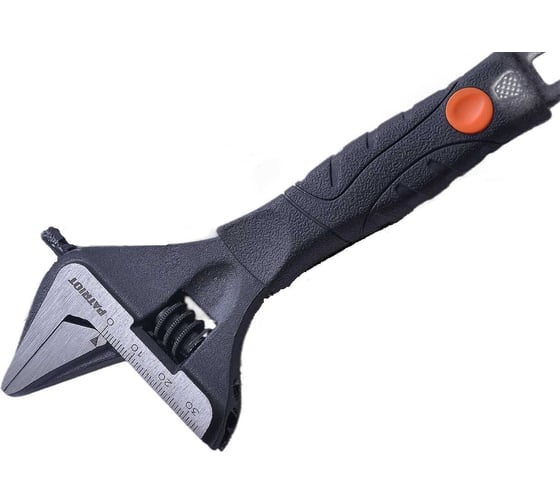 Изображение товара Ключ разводной Patriot TAW 308, Cr-V, тонкие губки, фосфатирование, 308 мм, зев 60 мм 350002034