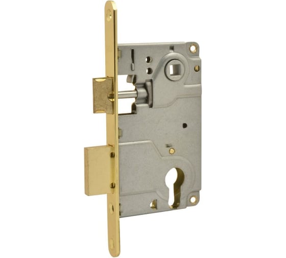 Изображение товара Корпус замка НОРА-М 25-85 мм золото, под цилиндр 8544