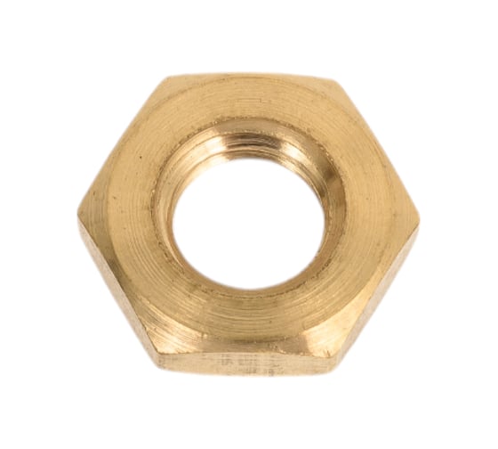 Изображение товара Шестигранная гайка DINFIX DIN 439, латунь, М10, 2 шт. 00-0004774