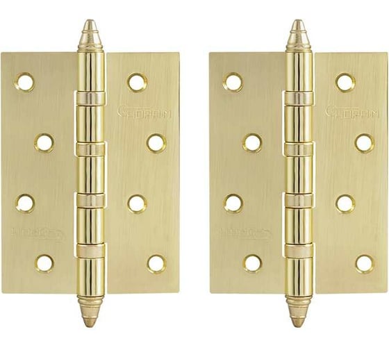 Изображение товара Универсальная петля НОРА-М 4"-4ВВ СНР SB мат.лат.покр.100х75х2,5 №2 10073