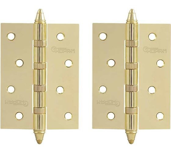 Изображение товара Универсальная петля НОРА-М 4"-4ВВ СНР PB лат.покр.100х75х2,5 №2 10060