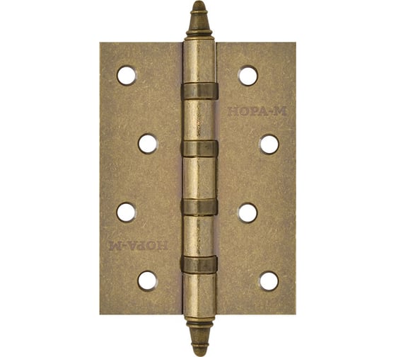 Изображение товара Универсальная петля НОРА-М 4"-4ВВ CHP застар.бронза 100х75х2,5 5557