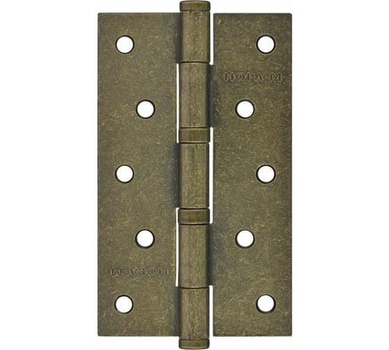 Изображение товара Универсальная петля НОРА-М 5"-2ВВ FHP застар.бронза 125х75х2,5 15153