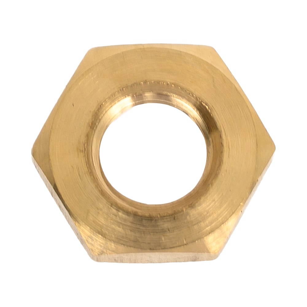 Изображение товара Шестигранная латунная гайка M10 DIN 439 50 шт
