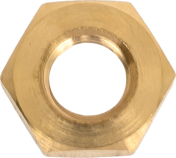 Изображение товара Шестигранная гайка DINFIX DIN 439, латунь, М10, 50 шт. 00-0004777