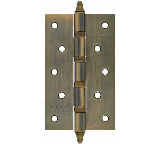Изображение товара Универсальная петля НОРА-М 5"-4ВВ CHP AB брон.покр. 125х75х2,5 №2 10062