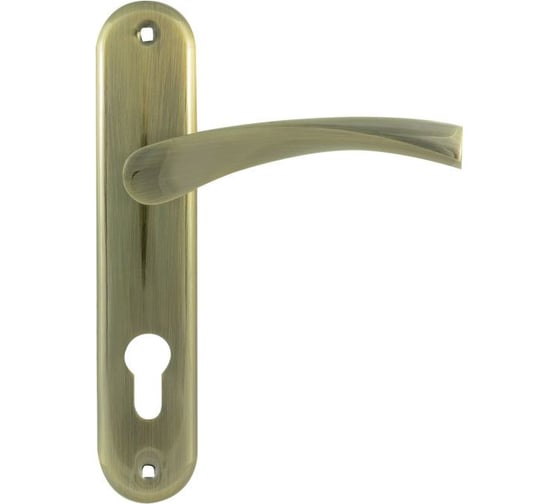 Изображение товара Дверная ручка на планке НОРА-М N100-70 мм ст.бронза 11488