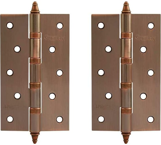 Изображение товара Универсальная петля НОРА-М 5"-4ВВ CHP AC медн.покр. 125х75х2,5 №2 10063