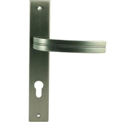 Изображение товара Дверная ручка на планке НОРА-М N106-85 мм графит 16667