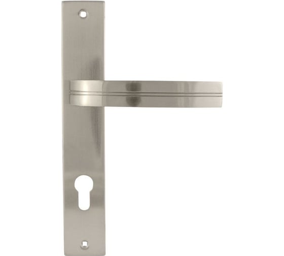 Изображение товара Дверная ручка на планке НОРА-М N106-85 мм мат.хром 16112