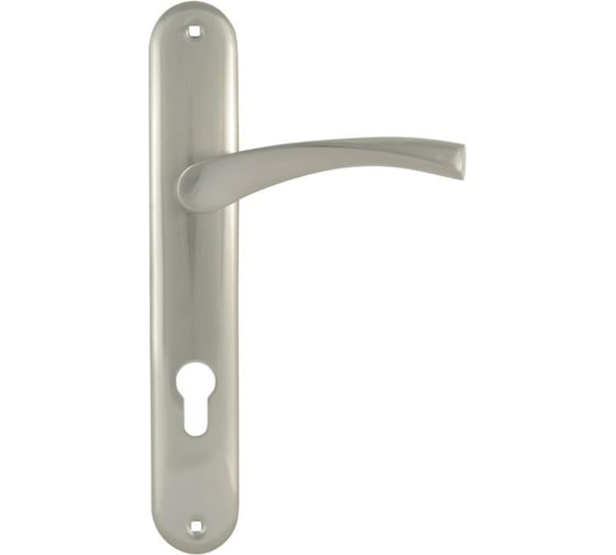 Изображение товара Дверная ручка на планке НОРА-М N100-85 мм мат.хром 8692